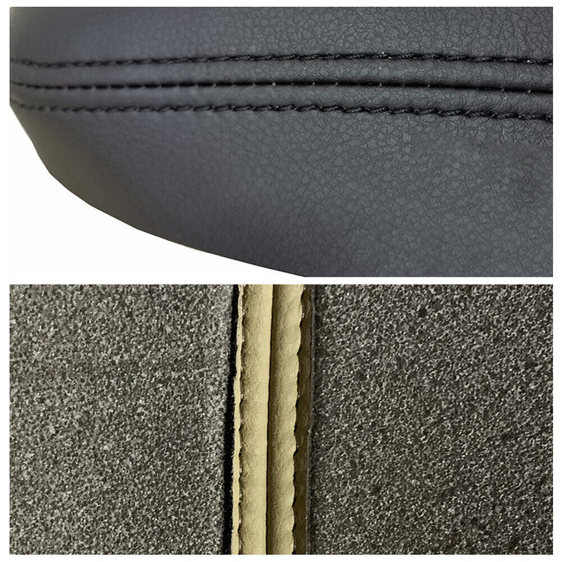 Beige&Black&Gray Seat Armrest Leather Cover for Ford 1999-2007 F250 F350 XTL