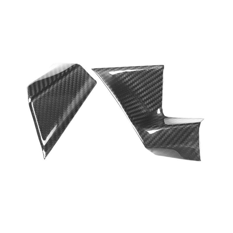 WXZOS Genuine Carbon Fiber Dashboard LCD Screen Trim for BMW 3Series G20 G21 2023-2025