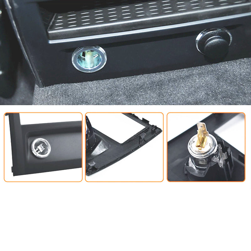 WXZOS Rear A/C Vent Center Console Panel Replace Kit for BMW F07 535i/550iGT 2010-2017
