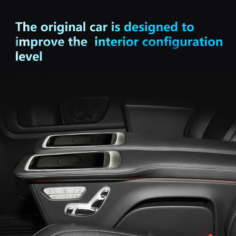 WXZOS Rear Armrest Seat Wireless Fast Charging Pad for Mercedes-Benz V250 2019-2022