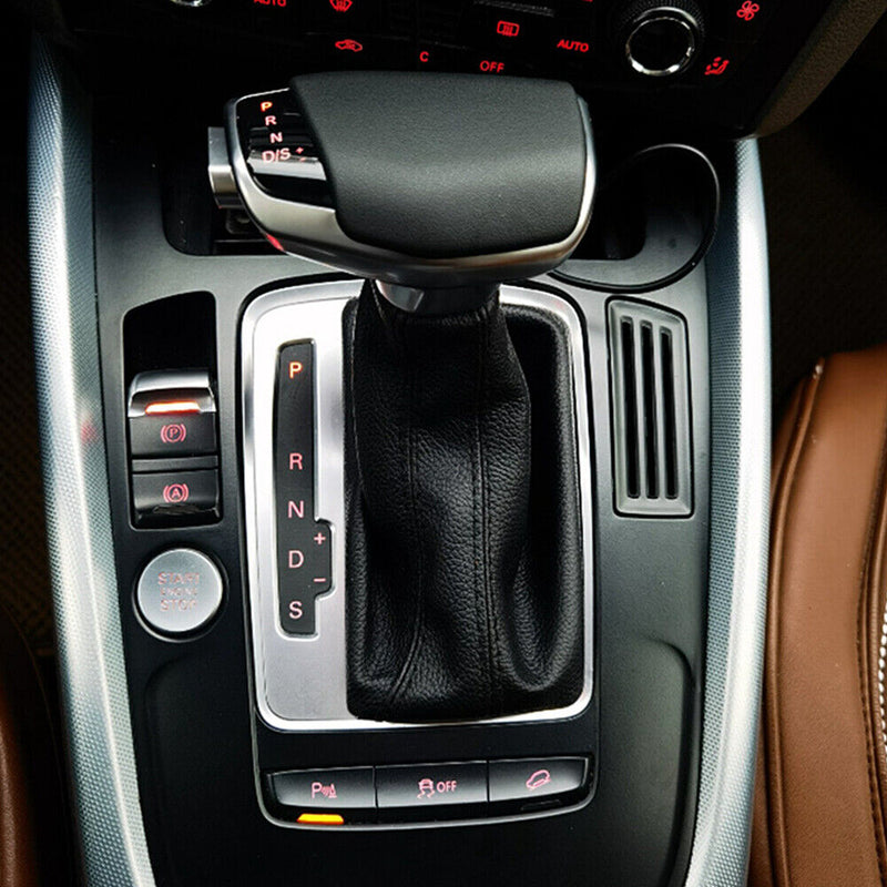 Automatic transmission Electronic LED Gear shift Knob+Gaiter for Audi 2009-16 A4