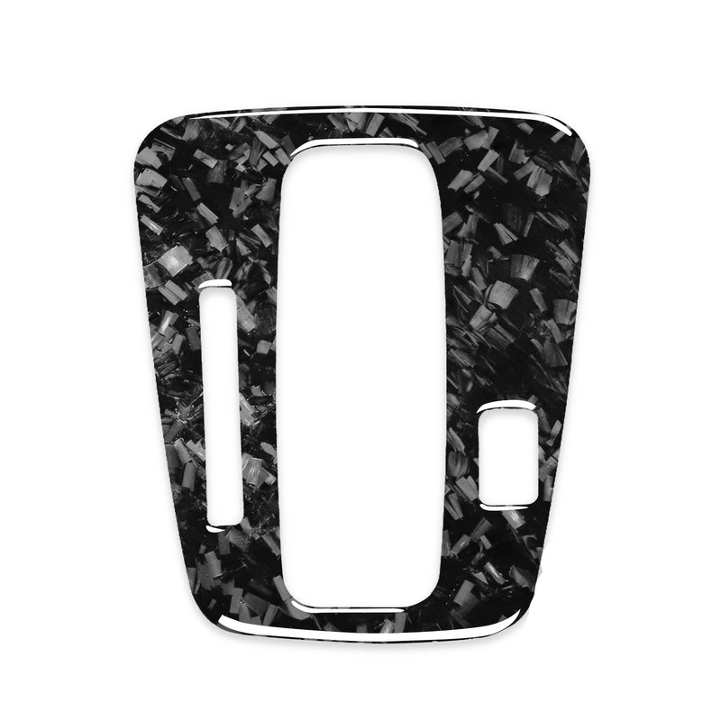 WXZOS Genuine Carbon Fiber Gear Shift Knob Lever Panel Trim for Honda CR-V 2007-2011