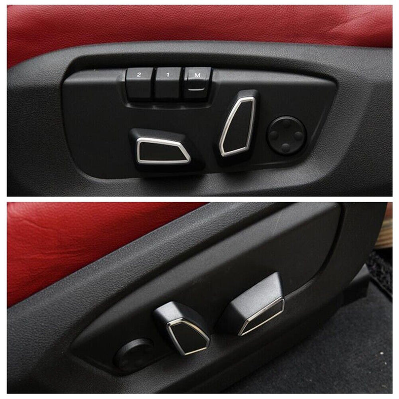 Seat Adjustment Switch Control Button Cover Trim for BMW 2 3 4 Series 2013-2014