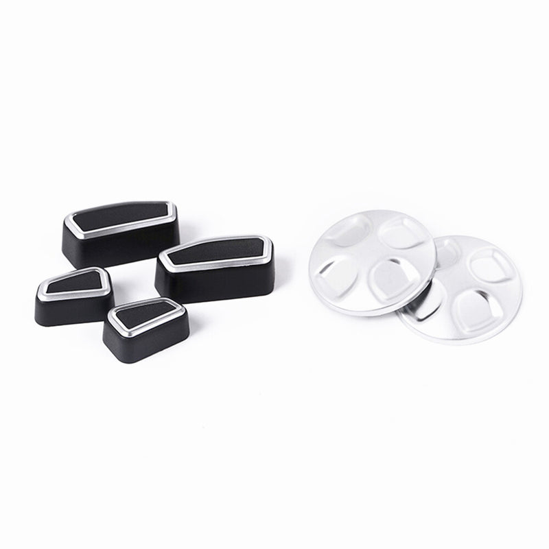 WXZOS 1SET Seat Adjustment Button Cover Trim for Maserati Quattroporte(M156) 2013-2017