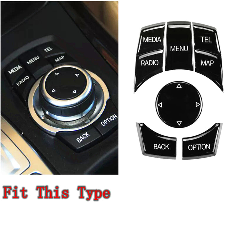 WXZOS MEDIA-MAP IDrive Multi-Media Switch Button Repair Kit for BMW E84 X1 2013-2016