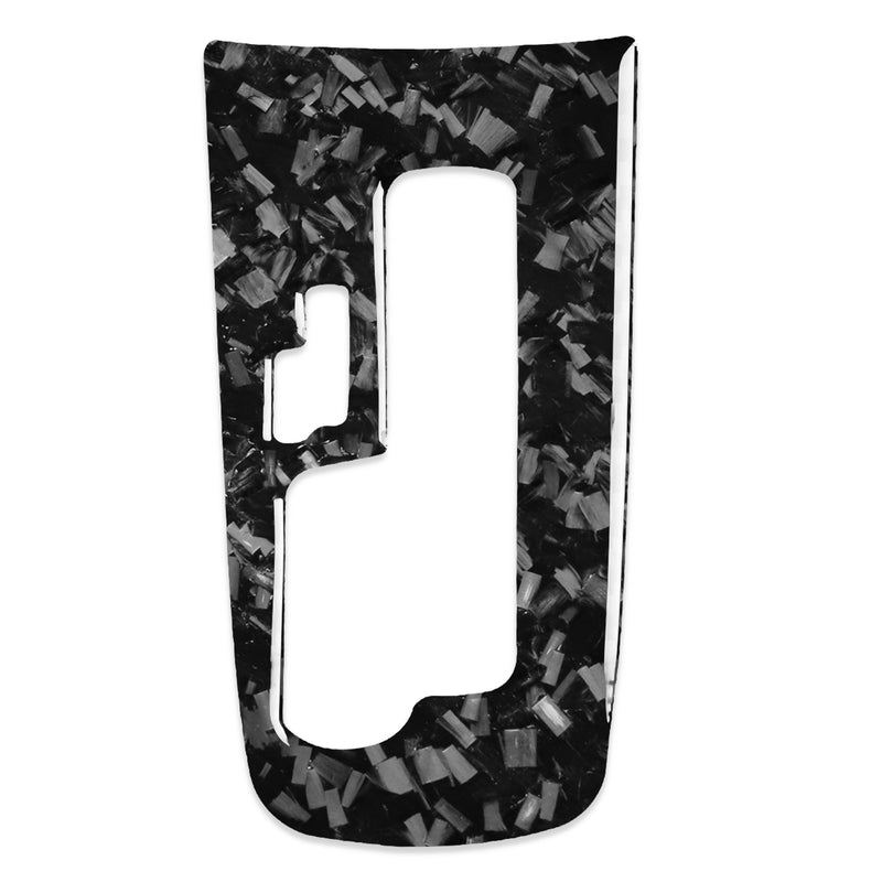 WXZOS Genuine Carbon Fiber Gear Shift Lever Panel Trim for Chevrolet Cruze 2009-2015