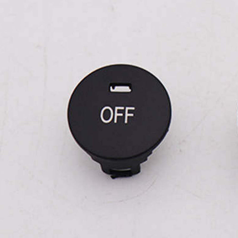 Central Control A/C Panel OFF Switch Button Knob Cover for BMW 5' E60 E63 E64