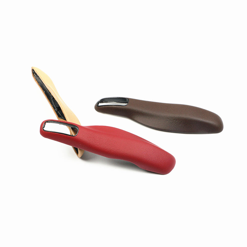 WXZOS Genuine Leather Smart Remote Key Fob Shell Replace for Porsche 911 992 2019-2023