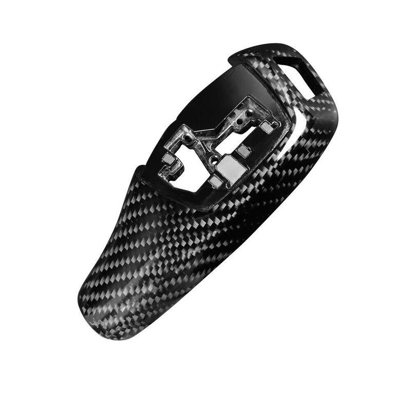 Carbon Fiber Gear Shift Knob Cover Trim for BMW E70 F15 X5 E71 F16 X6 2010-2018