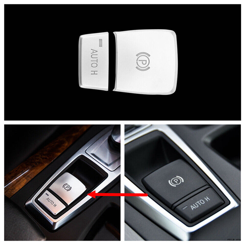 Electronic Parking Brake Switch Button Cover Trim for BMW 2008-2013 X5 X6 E70/71