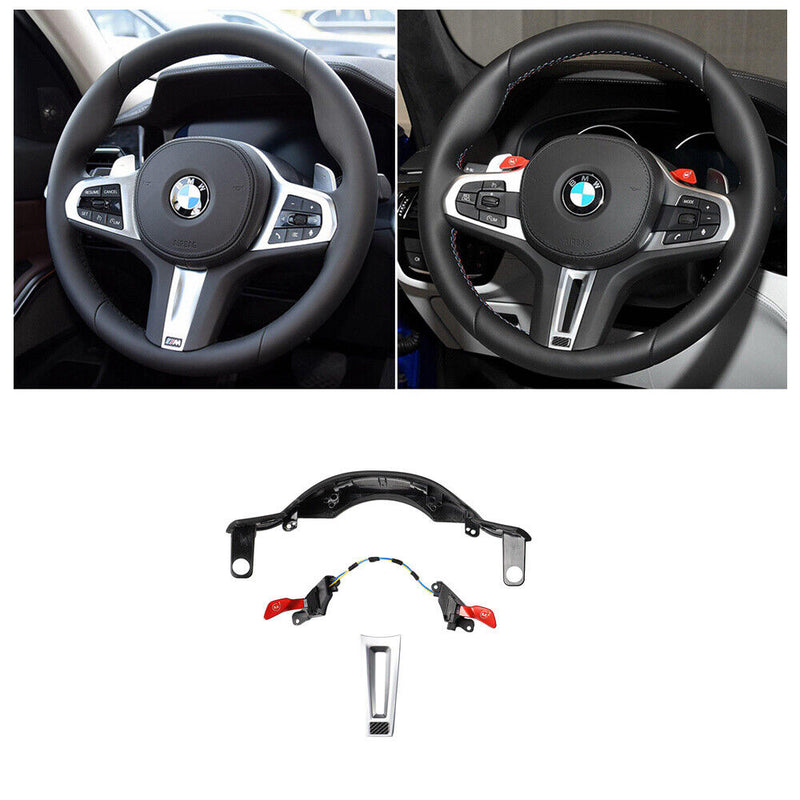 Steering Wheel M1 M2 Control w/Start Stop Button Kit for BMW X3 X4 X5 2019-2022