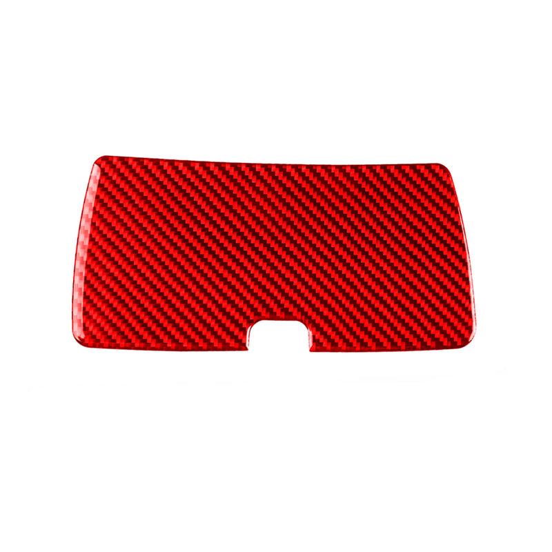 WXZOS Genuine Carbon Fiber Center Dash Storage Tray Trim for Toyota Celica 2000-2005