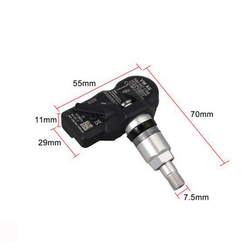 433MHZ TIRE PRESSURE SENSOR TPMS 5Q0907275B For AUDI SKODA PORSCHE VOLKSWAGEN