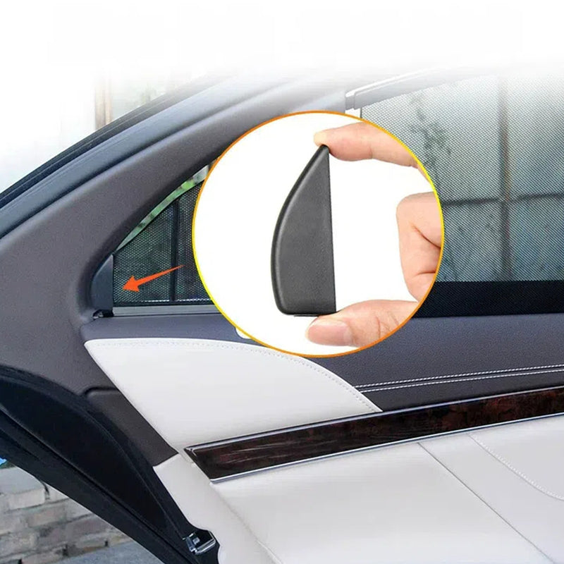 WXZOS Rear Door Window Triangular Curtain Blind Bracket for Benz W222 S-Class 2014-20