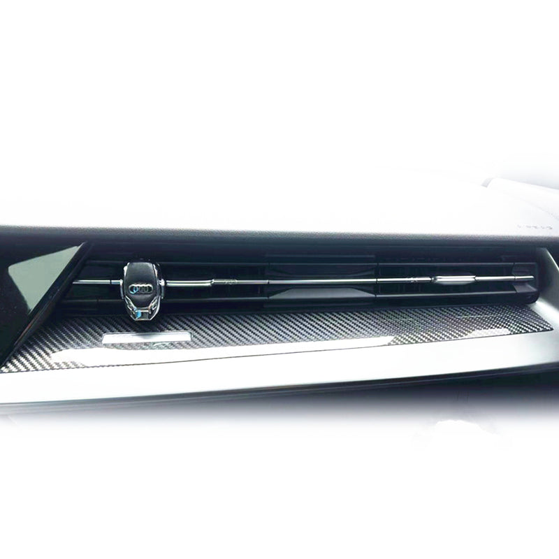 WXZOS Genuine Carbon Fiber Center Console Shift Lever Trim for Audi A3 S3 2021-2023
