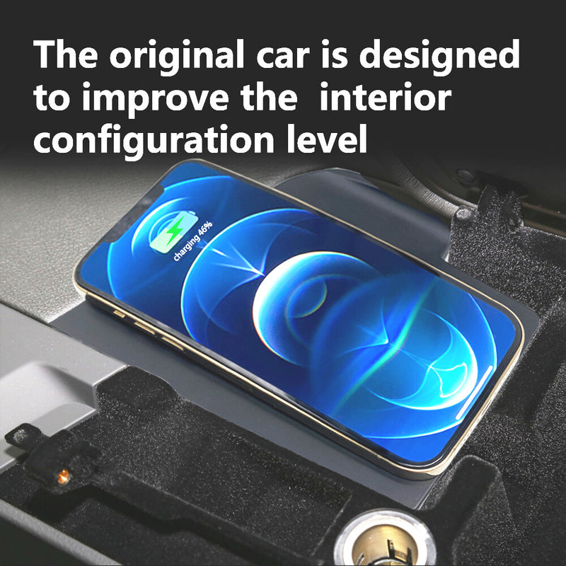 WXZOS Center Console Phone Wireless Fast Charging Pad for Cadillac CT6 2016-2021