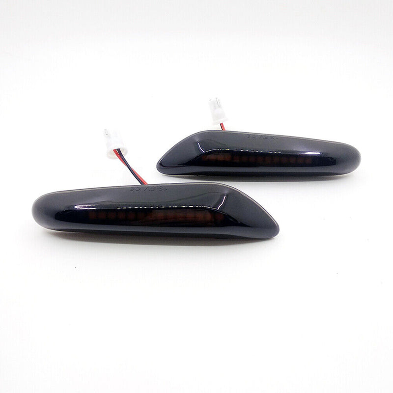 2Pcs Dynamic LED Side Marker Light Turn Signal Lamp For BMW E90 E91 E93 E46