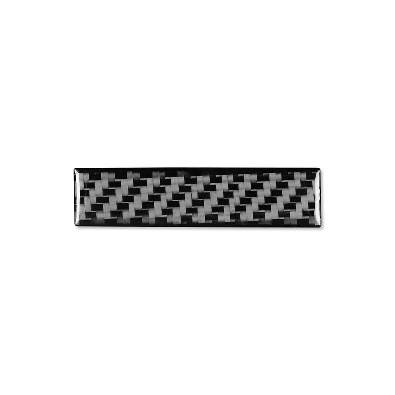 WXZOS Genuine Carbon Fiber Front Trunk Switch Trim for Porsche 718 Cayman 2017-2025