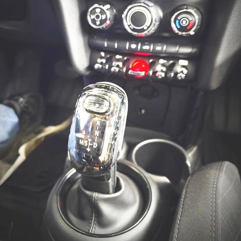 WXZOS Gear Shift Knob Lever Crystal Cover for Mini Cooper Countryman F60 2020-2023