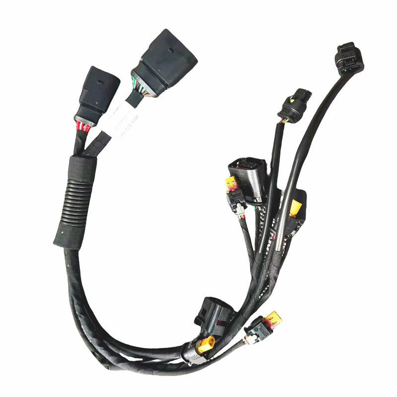 WXZOS Fuel Injector Wiring Harness Set for Audi A6 Allroad A6 Avant C7 2.0T 2012-2018