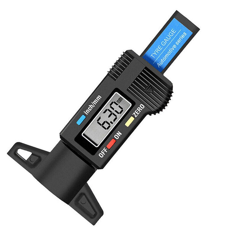 New Digital LCD Display Car Truck Tire Pattern Depth Caliper Gauge