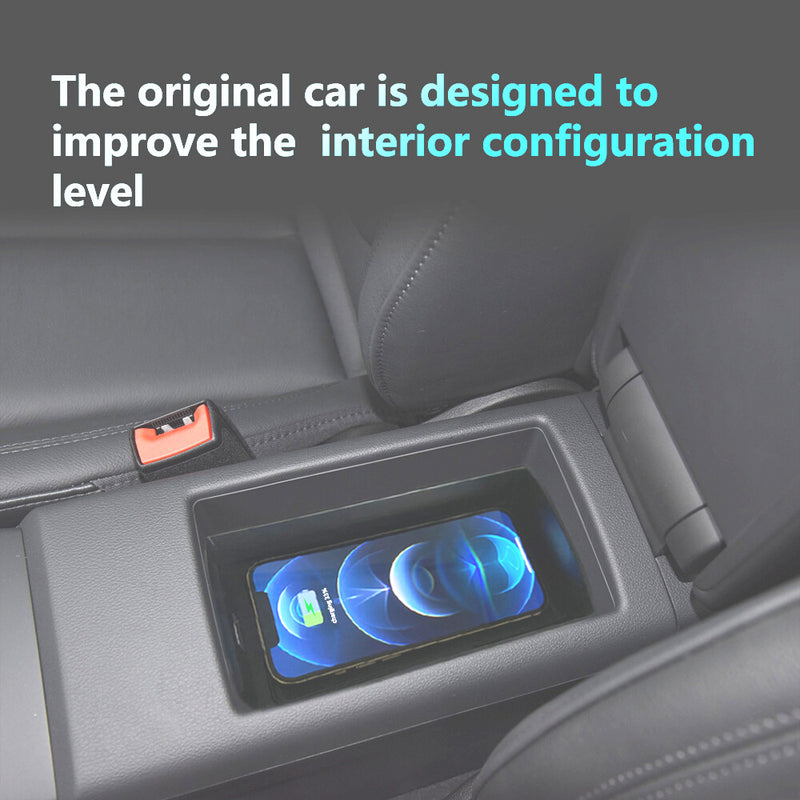 WXZOS Center Console Phone Wireless Fast Charging Pad for Audi A3 S3 2014-2020