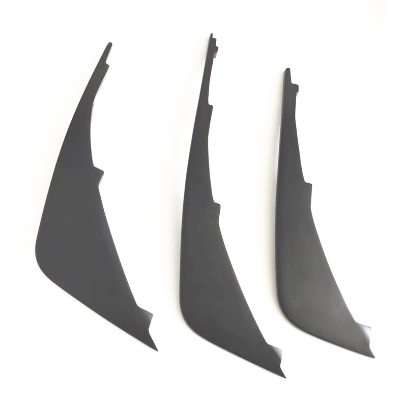 WXZOS Rear Right Bumper Spoiler Fin Trim for Ferrari 488 GTB Spider Pista 2015-2018