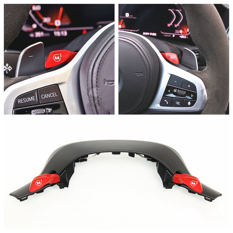 WXZOS 1SET Steering Wheel M1 M2 Driving Mode Switch Button for BMW M2 M3 M4 2020-2023