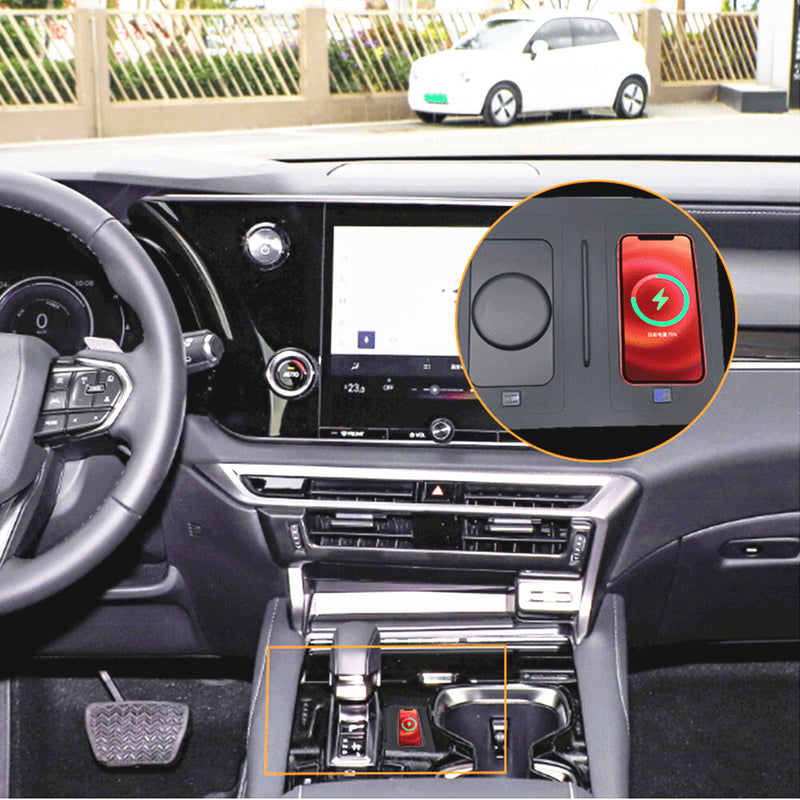 WXZOS Center Console Wireless Fast Charging Pad for Lexus RX350 RX35h RX500h 2023