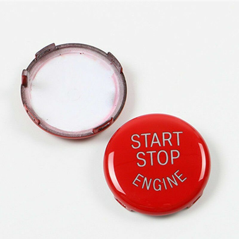 Engine Red Start Stop Switch Button Cover For BMW 3' E60 E70 E90 X5 X6