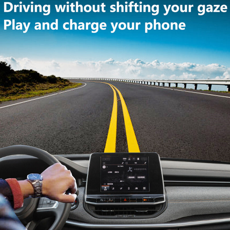 WXZOS Center Console Phone Wireless Fast Charging Pad for Jeep Compass 2021-2023