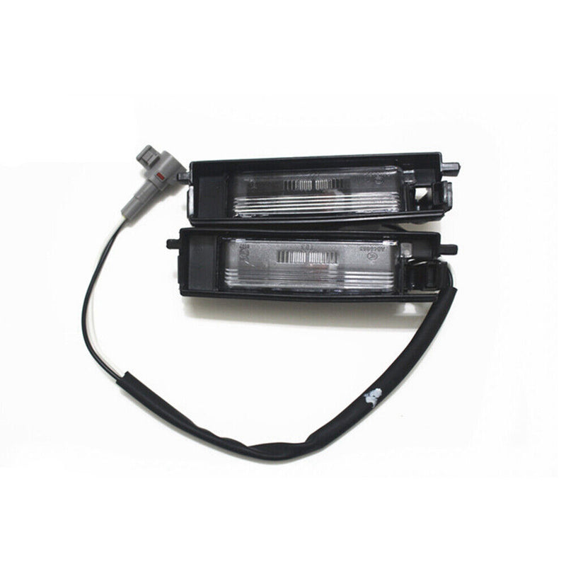 2Pcs License Plate Light Tag Lamp for Toyota 2007-2012 RAV4
