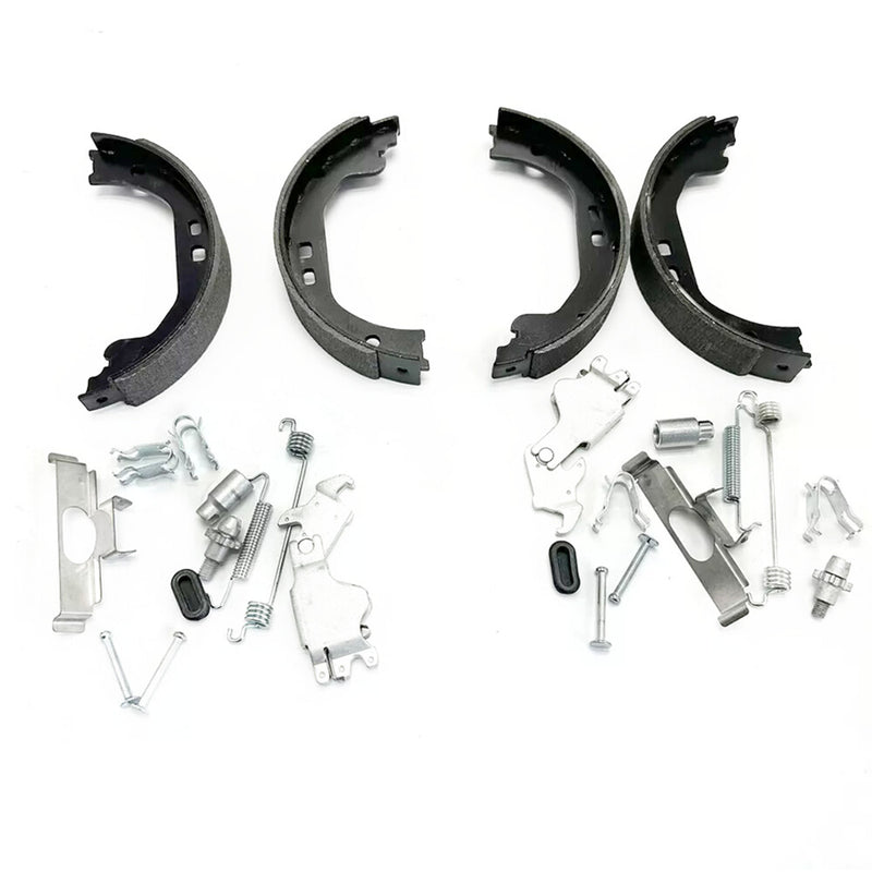WXZOS Parking Brake Shoes w/Accessory Fastener Kits for Maserati Ghibli M157 2013-2016