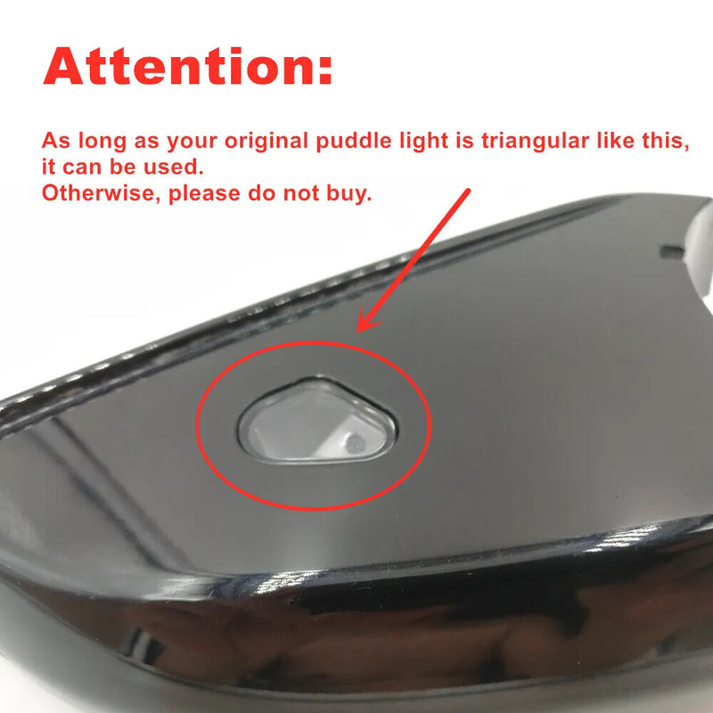 WXZOS Led Side Mirror Puddle Light Assembly for Mercedes-Benz 2008-2015 X204 GLK-Class