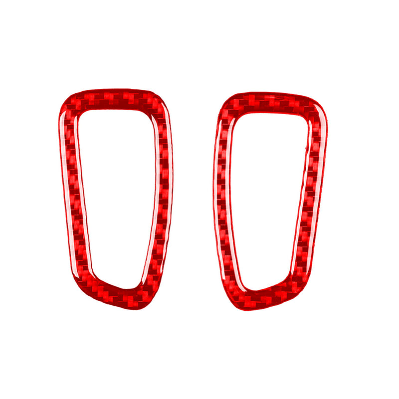 WXZOS Genuine Carbon Fiber A-Pillar Vent Trim for Chevrolet Corvette C8 2020-2024