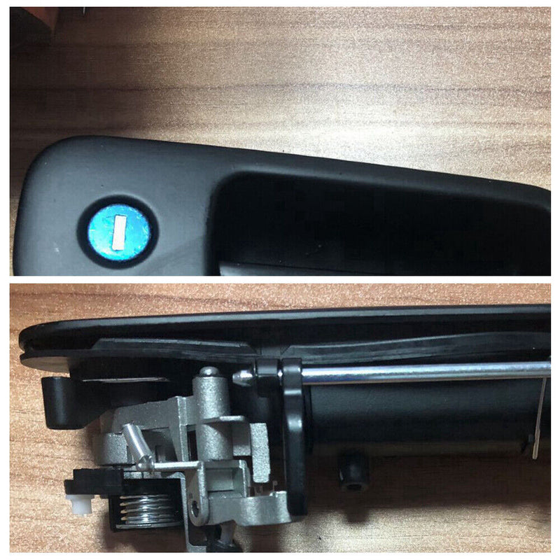 Rear 1J6827565B Tailgate Luggage Door Handle With Lock Key For VW Golf MK4 Polo