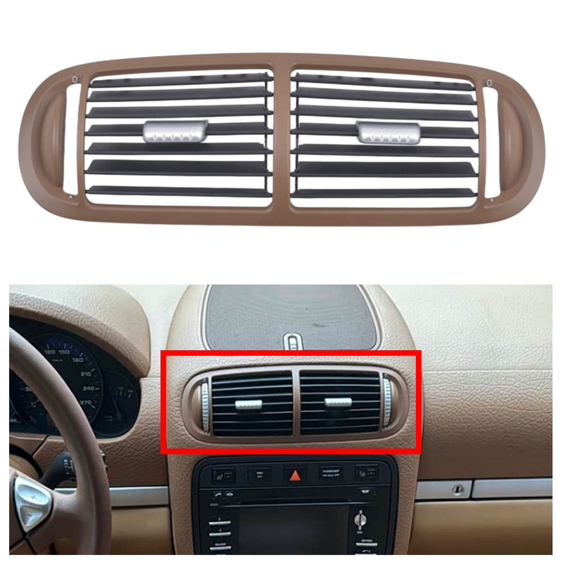 Havana Dashboard Air Vent Grille Frame Panel for Porsche Cayenne (9PA) 2003-2010