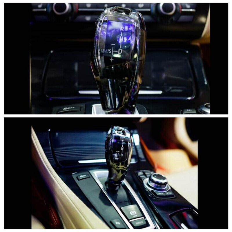 Sale Obsidian Gear Shift Knob Cover Panel Decor for BMW F20 F30 F10 F32 F25 X5