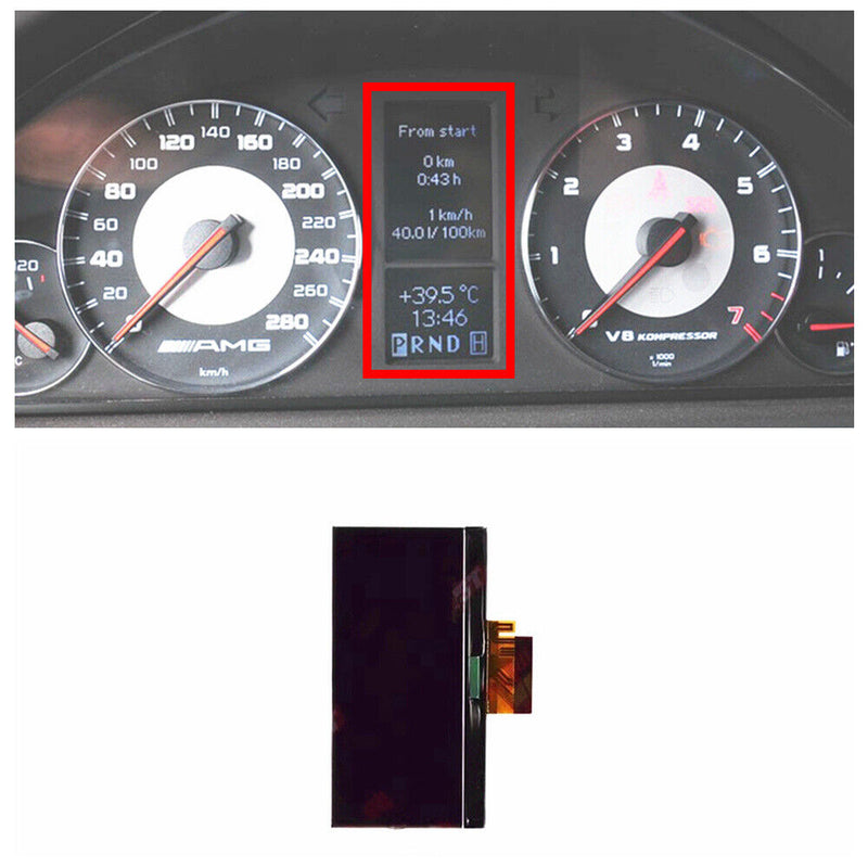 Instrument Cluster LCD Display Dashboard Screen for Benz 2001-2004 W203 C-class