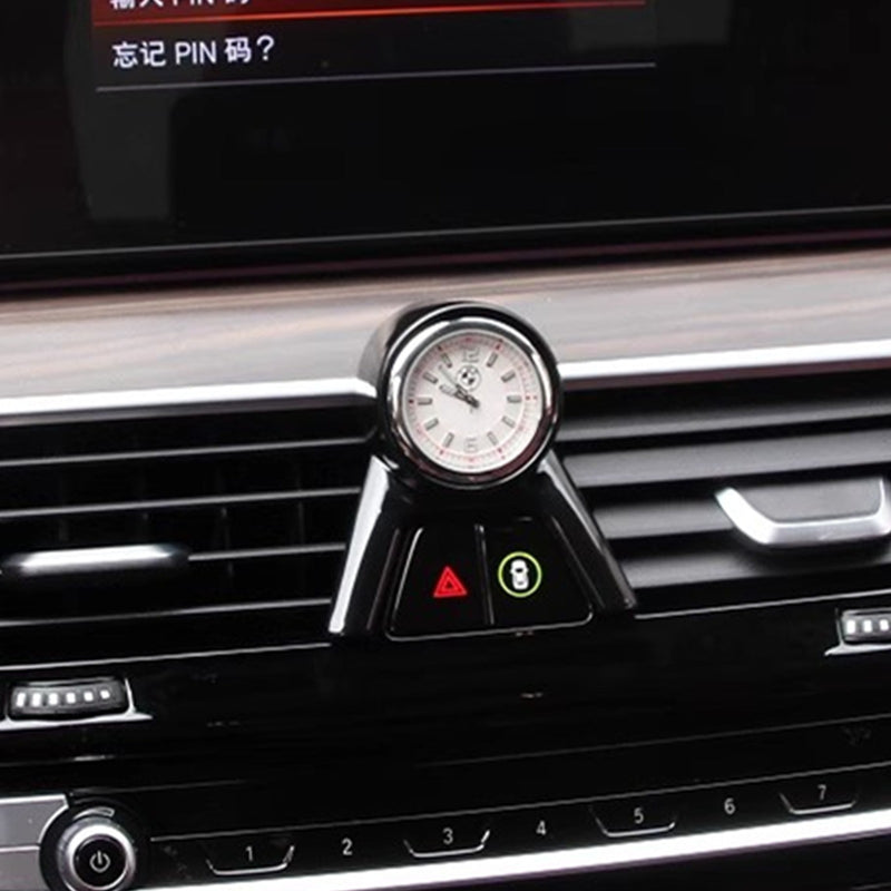 WXZOS Central Dashboard Air Vent Trim Onboard Clock for BMW G30 G31 F60 M5 2018-2022