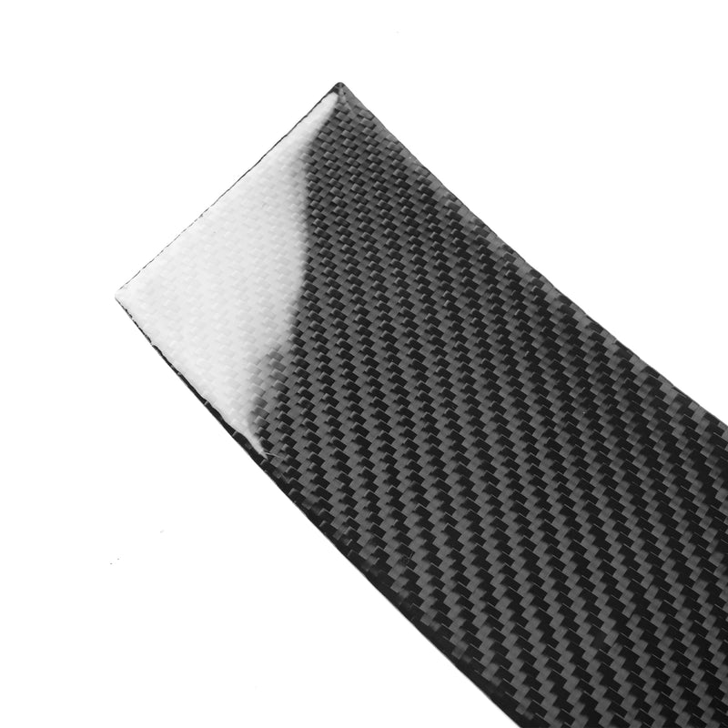 WXZOS Genuine Carbon Fiber Front Roof Panel Trim for Chevrolet Corvette C8 2020-2024