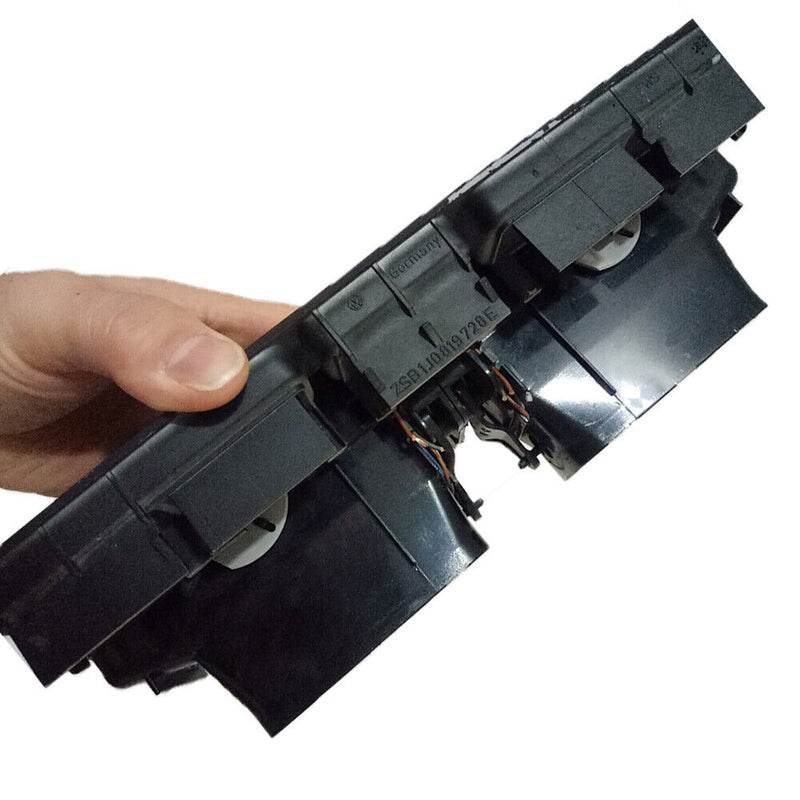 Black Dashboard Central Air Conditioning Vent for VW Mk4 Golf Jetta Bora 1999-05