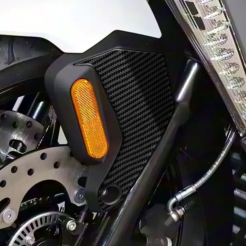 WXZOS Carbon Fiber Front Fender Mudguard Trim for BMW C400GT 2021-2023