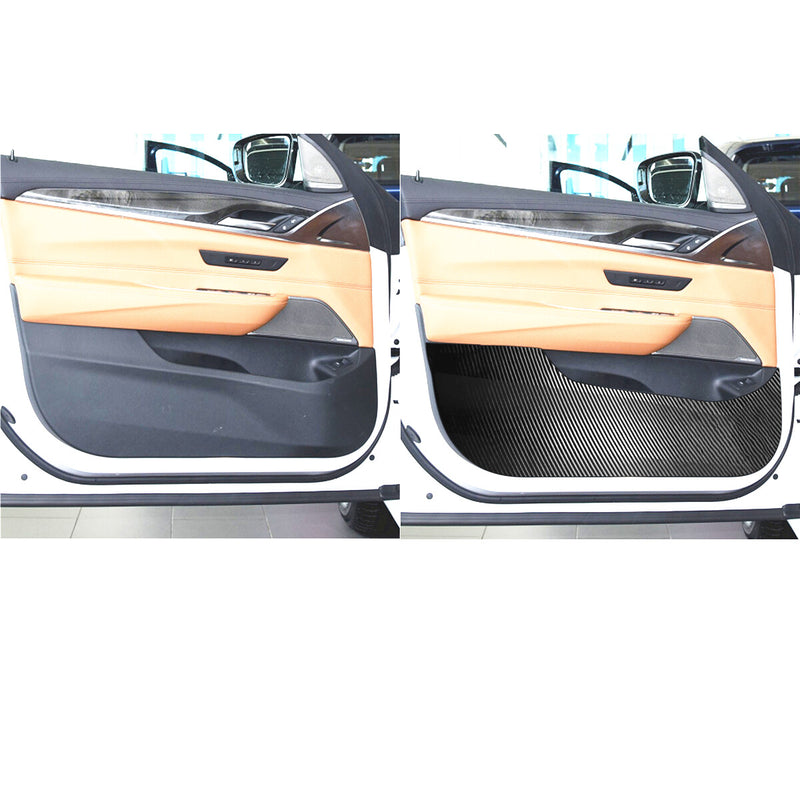 WXZOS PVC Interior Door Panel Cover Anti-collision Film for BMW 2018-2024 G32 6series