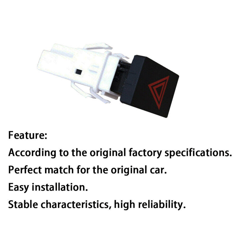 Emergency Hazard Light Switch for Nissan Qashqai 2008-2014
