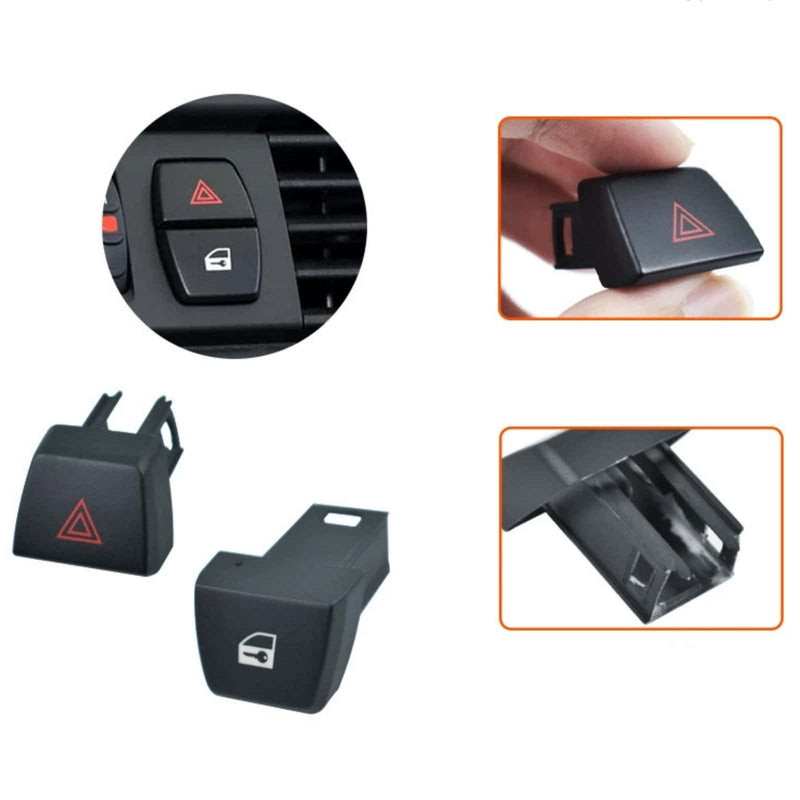 WXZOS Hazard Warning Light Switch Button Replacement for BMW 2012-2017 F06 GC 6Series