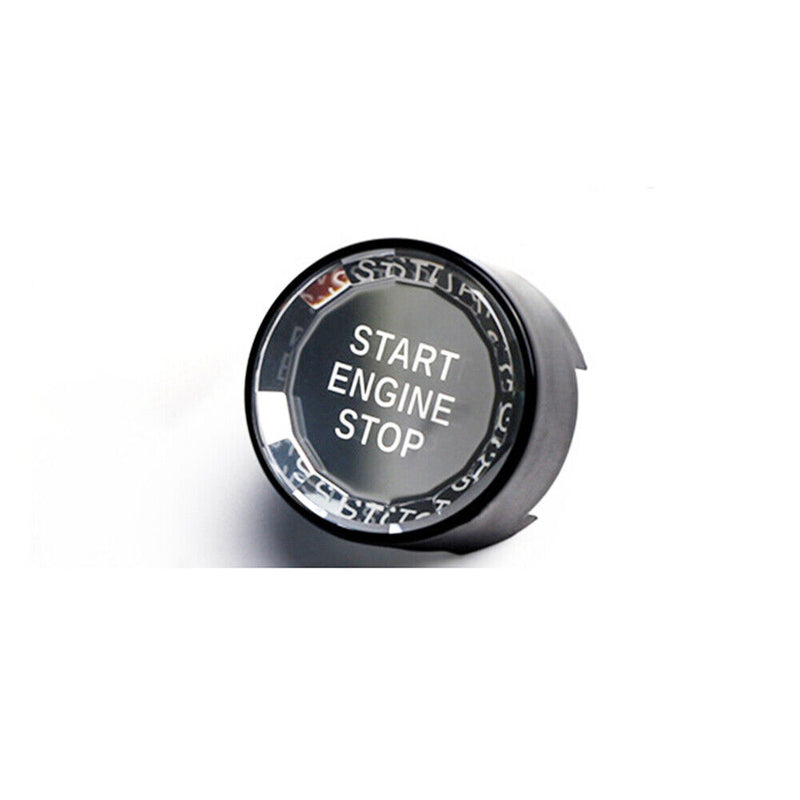 Black Engine Start Stop Switch Button Cover For BMW F G Classis