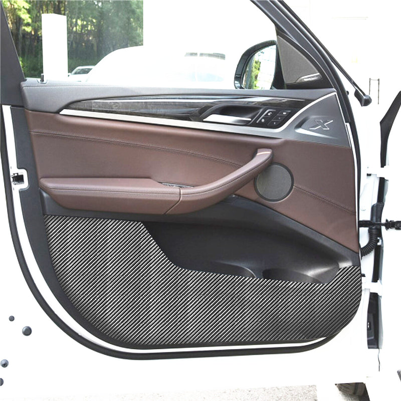 WXZOS 1SET PVC Interior Door Panel Cover Anti-collision Film for BMW X3 G01 2018-2023