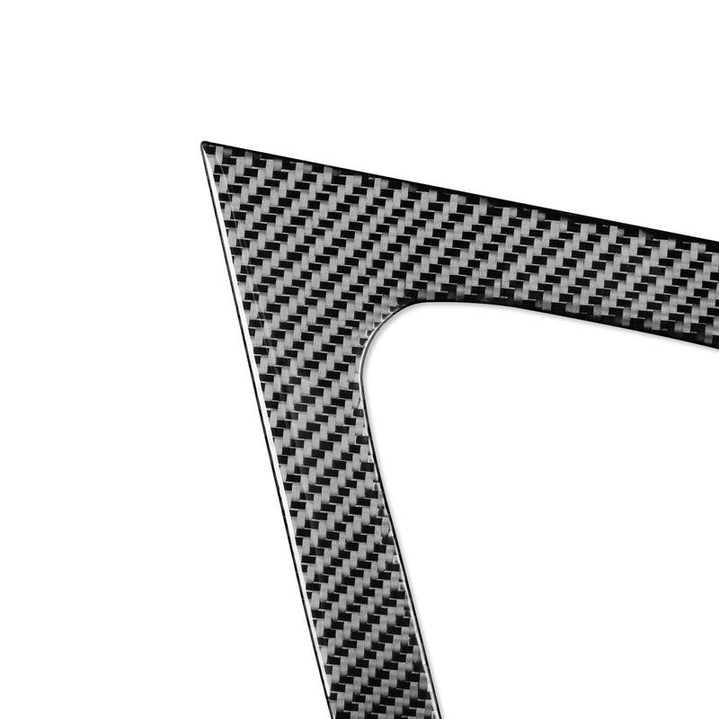 WXZOS Genuine Carbon Fiber Rear Side Window Trim for Porsche 718 Cayman 2017-2024