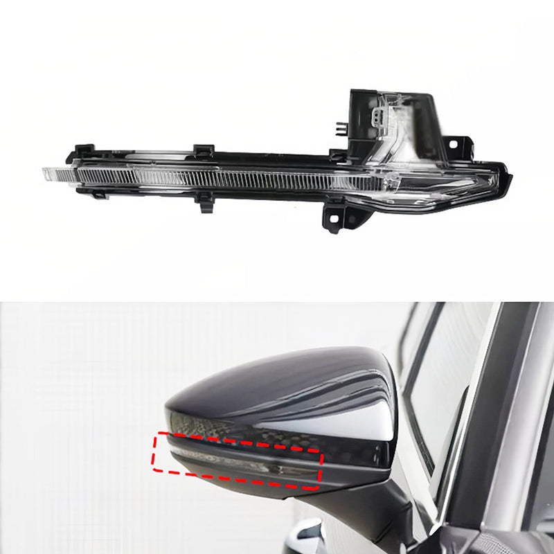 WXZOS Right Wing Mirror Turn Signal Light for Audi A6 C8 A6 Allroad S6 2019-2024